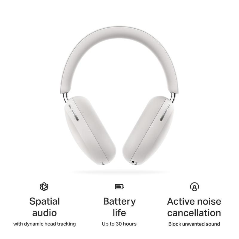 Fones de ouvido sem fio Sonos Ace com cancelamento de ruído - Fone